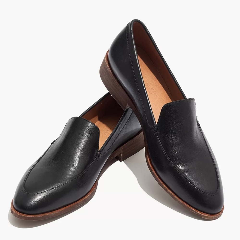 Madewell Frances Loafer / True Black, Size 10